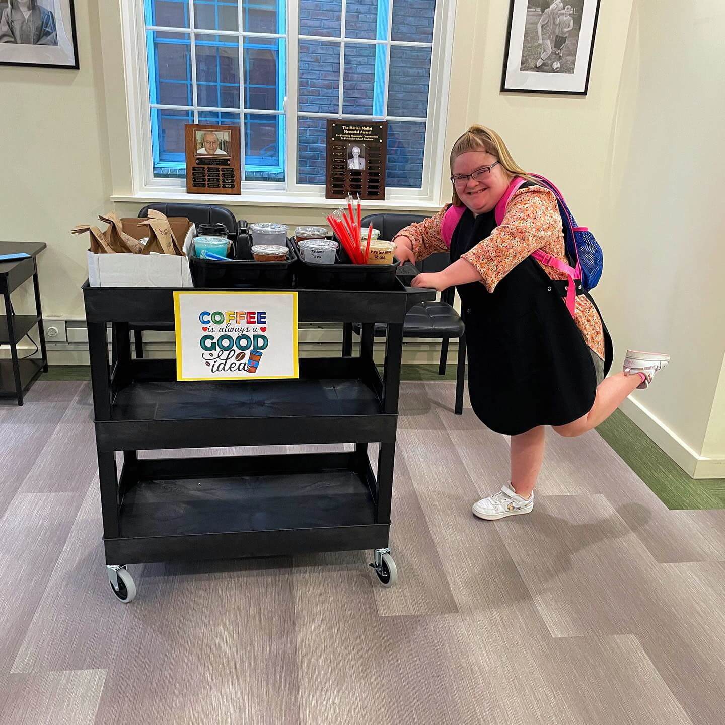 School Coffee Cart